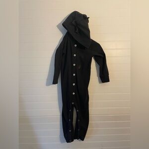 Kate Quinn Dino Hoodie Romper 2T Black Little Liam